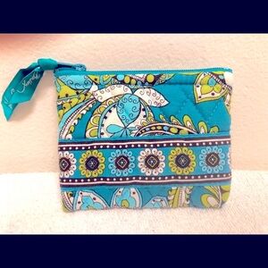 NWOT 💕Vera Bradley Coin Purse/ small zipper wallet
